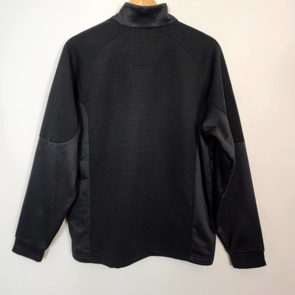 NWT Callaway Rib Tech Opti Dry Quarter Zip Up Pullover Black Size Small - Picture 7 of 11